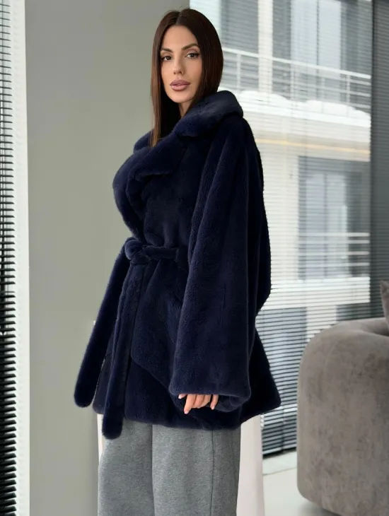 Шуба из аукционного меха норки Kopenhagen Fur 